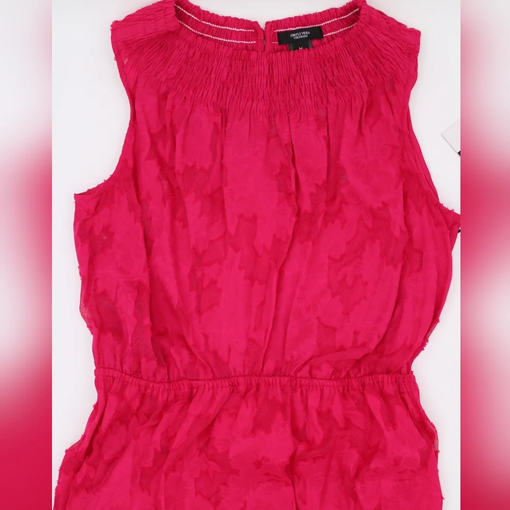 Simply Vera Vera Wang Pink Lace Party Dress Size M NWT - Picture 8 of 12